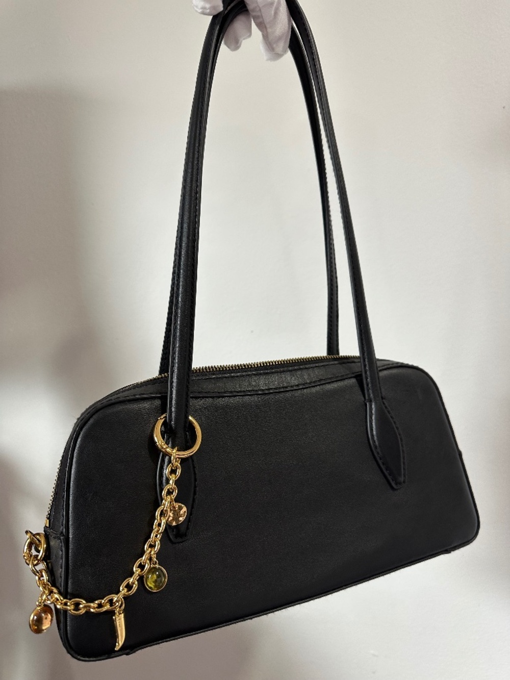 Madewell The Top-Zip Mini Shoulder True Black